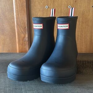 Hunter Original Play Boot Blue Womens Size 9, Men’s size 8 EU Size 40/41